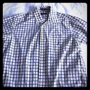 Nautica Buttondown short sleeve shirt - Large